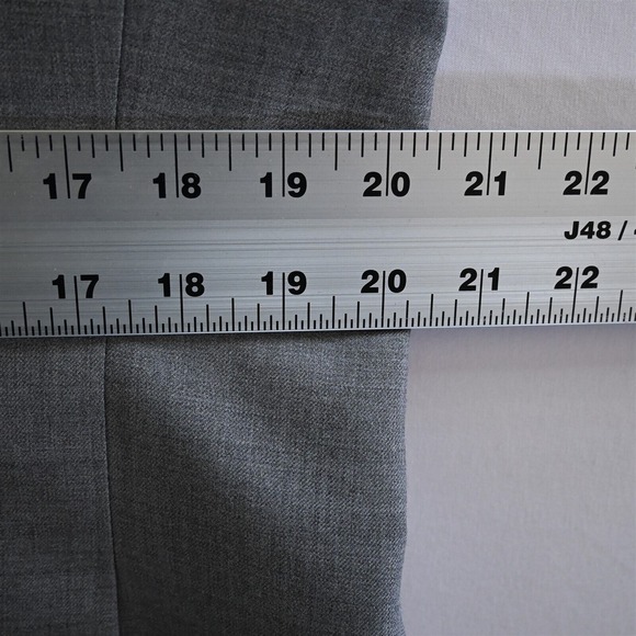 Joseph Abboud 40R Gray Freedom Millennial USA Made Blazer Suit Jacket Sport Coat - Picture 8 of 16